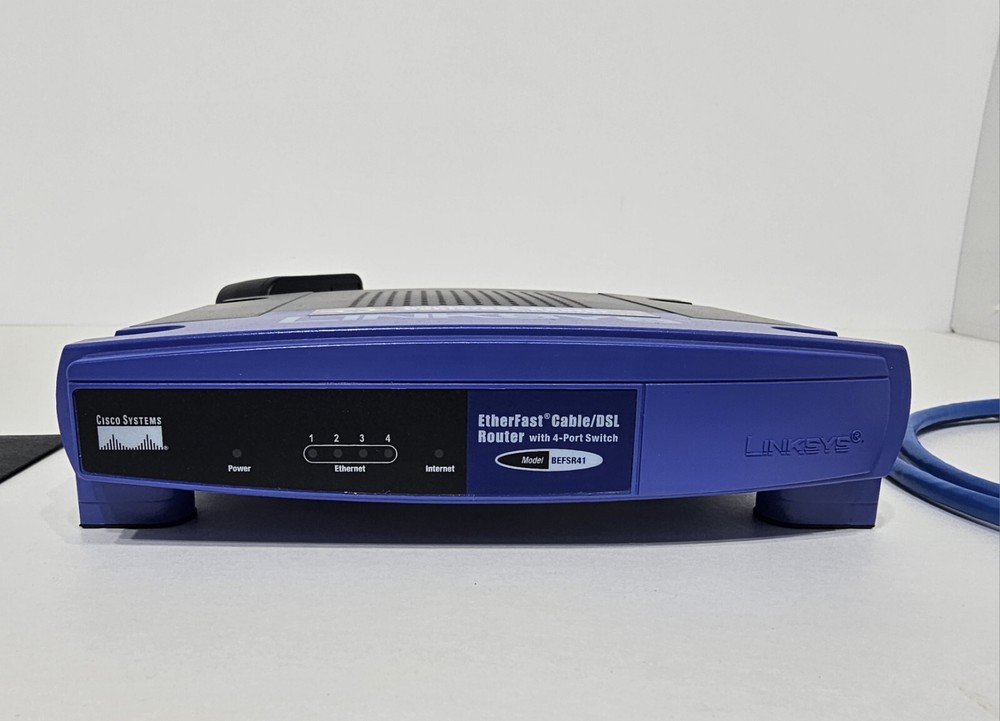 Linksys BEFSR41 Version 4 - 4-Port Cable DSL Wireless Router V4