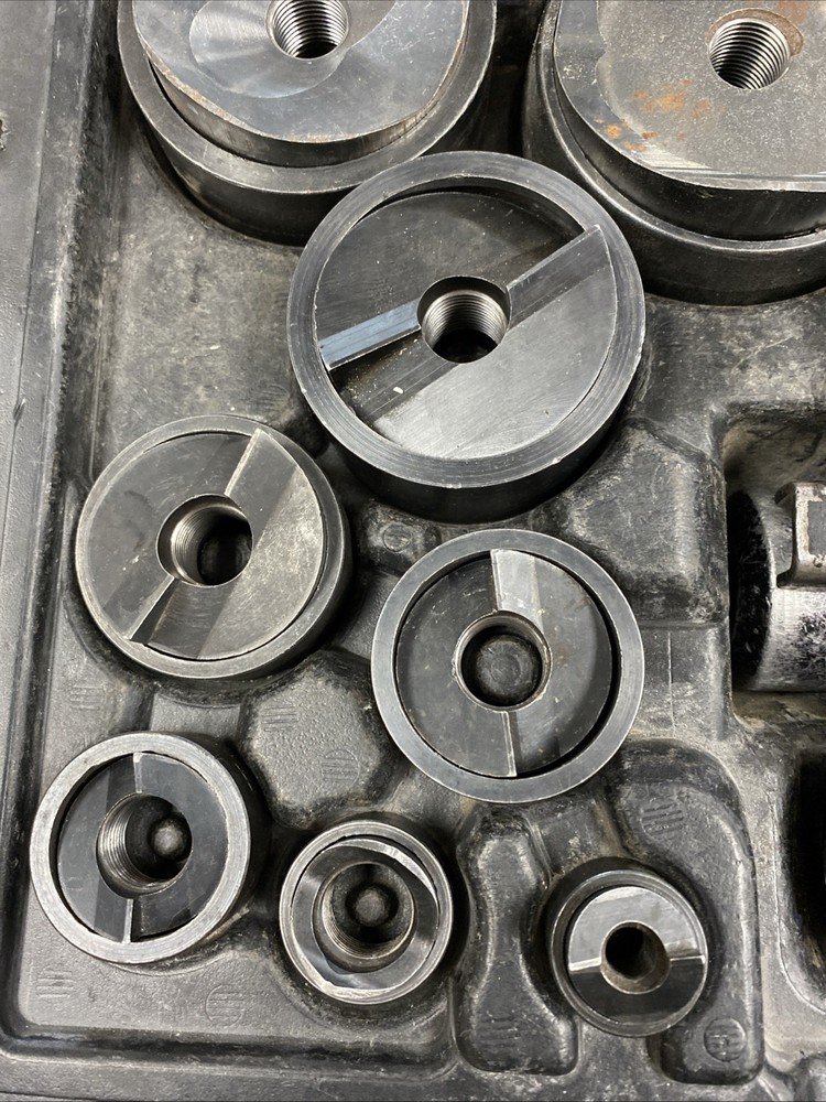Current Tools Hydraulic Knockout Set Model 154PM 1/2” To 4” Set Complete **READ