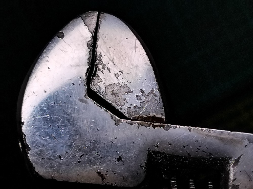 Vintage Chrome Gordon 8" Adjustable Spanner LT21763-LL