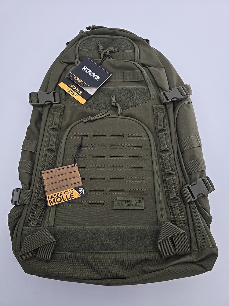 Highland Tactical Backpack - Foxtrot - Dark Green