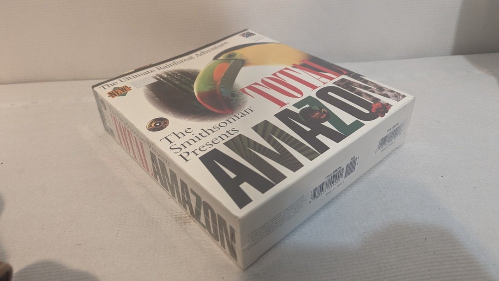 The Smithsonian Presents Total Amazon Interactive PC 1995 Brand New & Sealed +