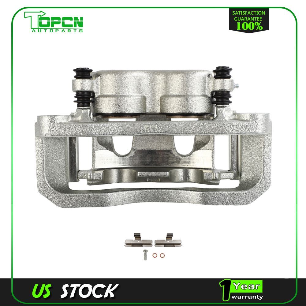 Front Left Brake Calipers w/ Bracket For FORD F-250 E-250 E-350 E-450 ECONOLINE