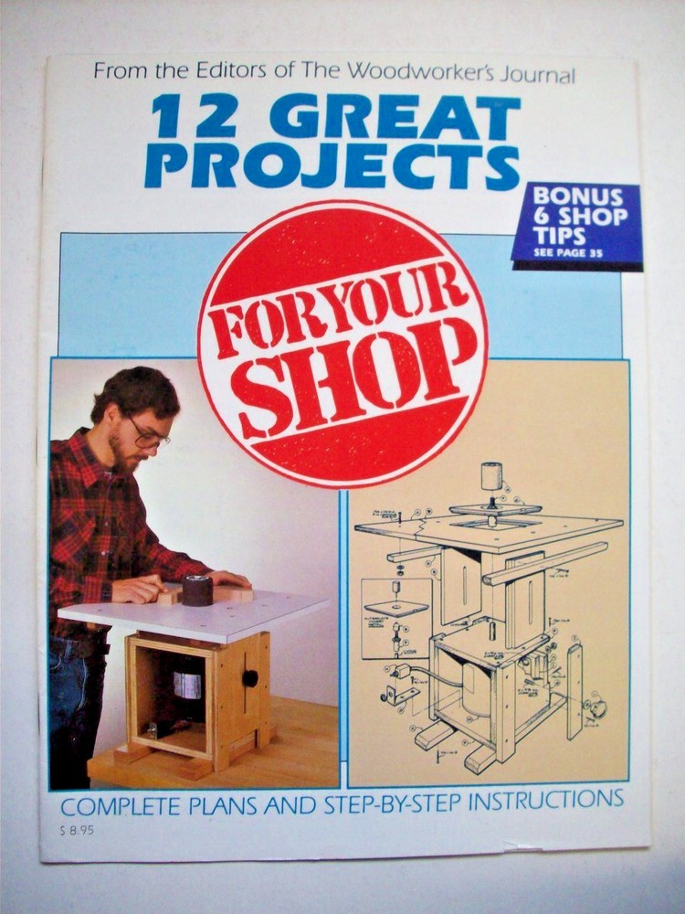 12 Great projects for your shop workworking pattern mallet stands shelf