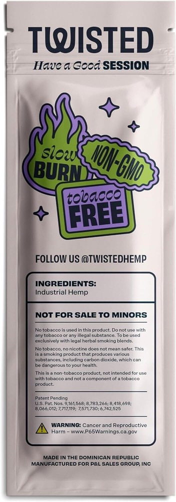 😎TWISTED WRAPS 4 LEAF PACK🔥15 COUNT BOX💚60 ROLLING PAPERS💜GRAPE BURST