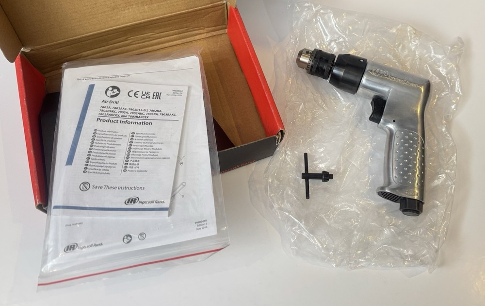 Ingersoll Rand 7802A 3/8” Air Drill Tool