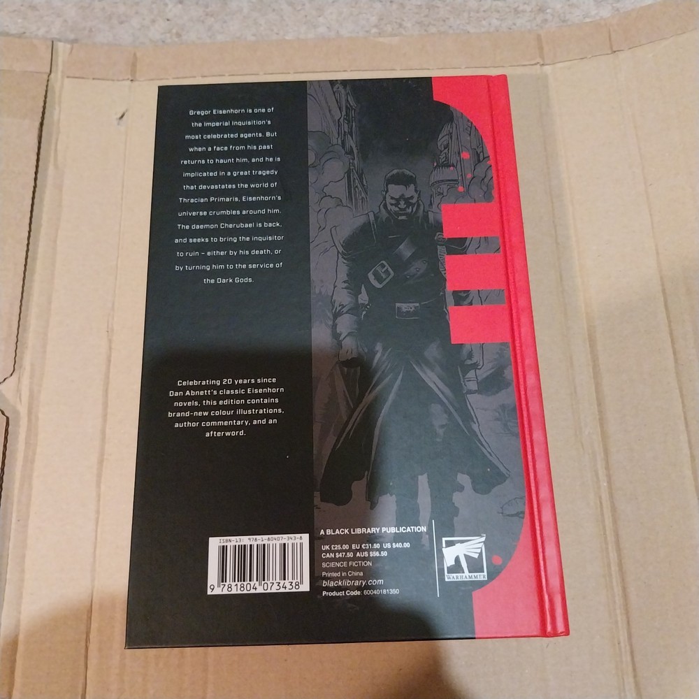 Eisenhorn - Malleus Annotated Edition (Hardback): Games Workshop Black Library