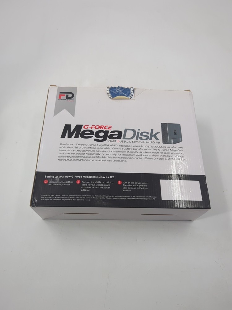 G-Force Mega Disk Hard Drive
