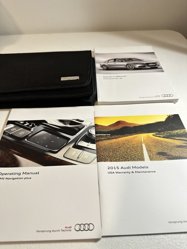 2015 Audi Owners Manual Set