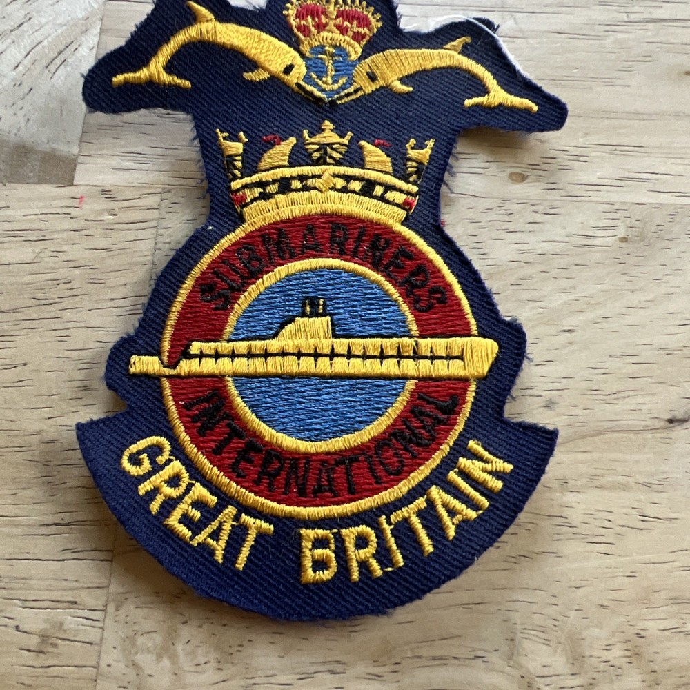 SUBMARINERS INTERNATIONAL GREAT BRITAIN CLOTH PATCH.