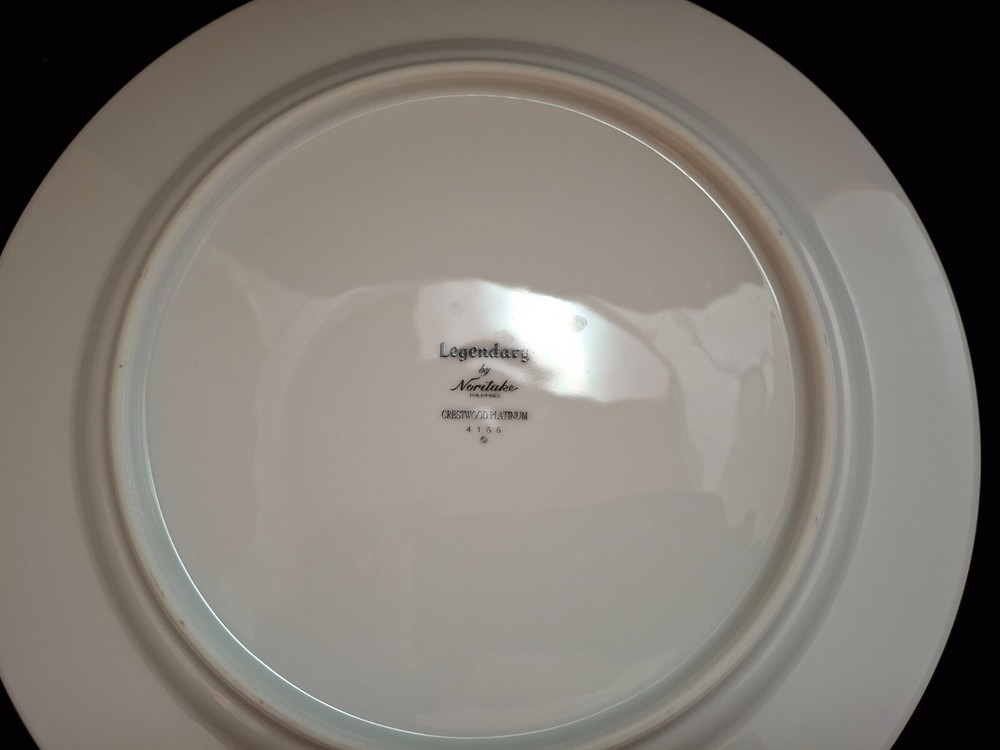 6 pc.place setting Legendary by Noritake Crestwood Platinum Dinnerware