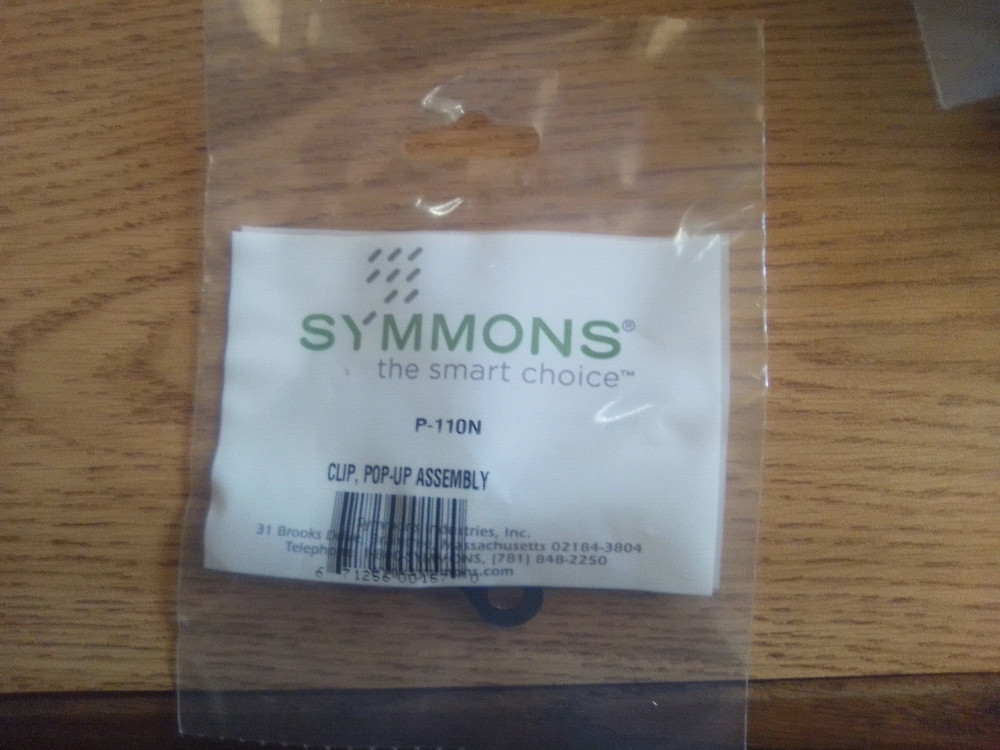 Symmons CLIP, POP UP ASSEMBLY P-110N