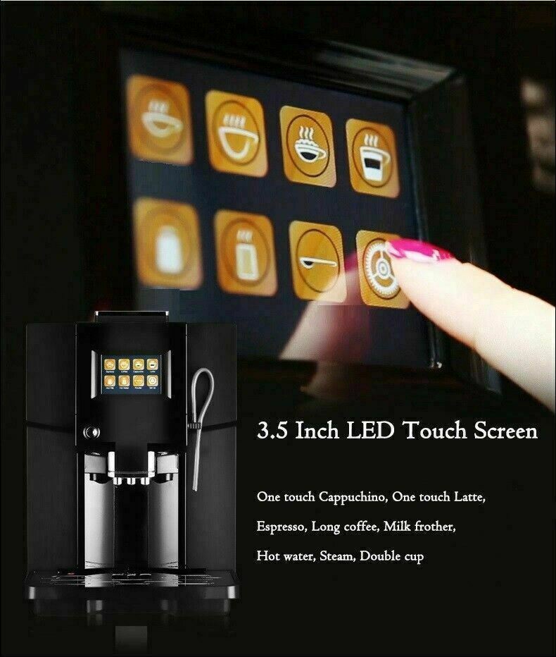 Espresso Machine with Large 3.5" Touch Screen - Fully Automatic