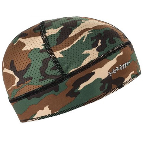 Halo Headband Skull Cap - Camo Green