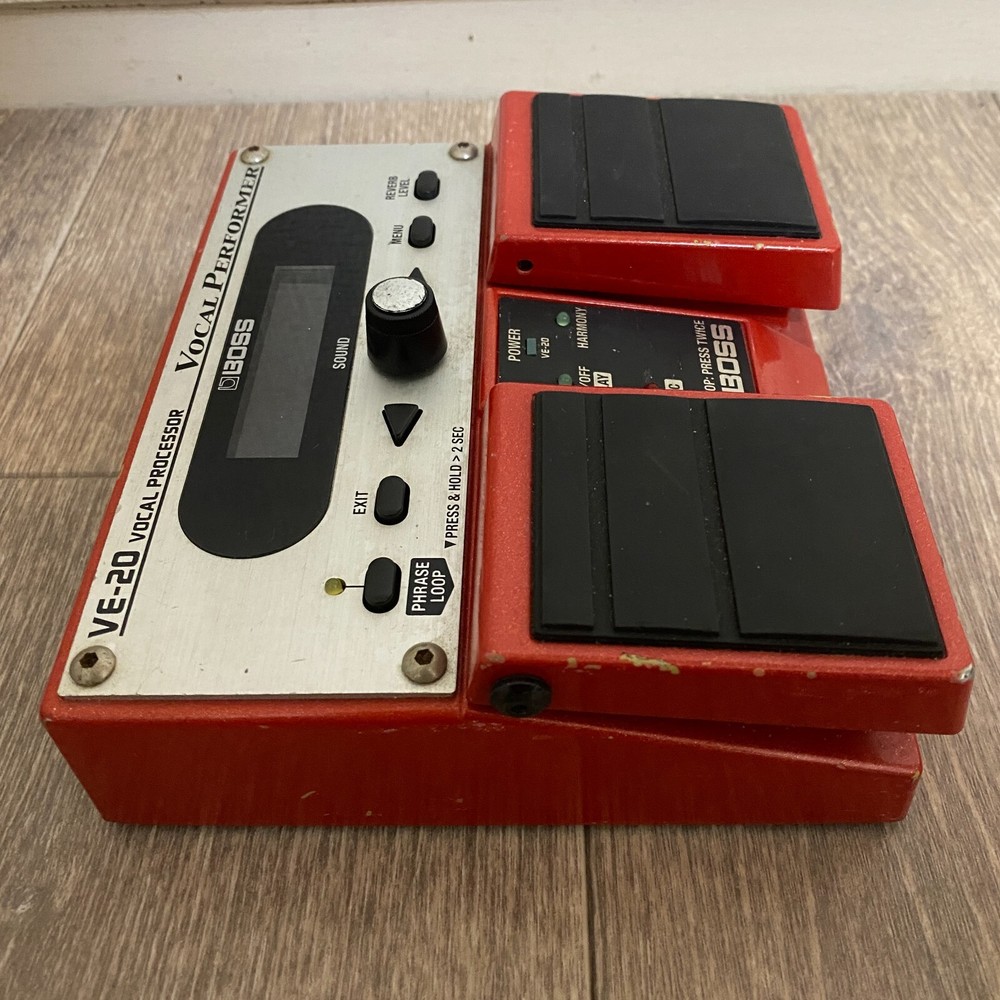 Boss VE-20 Vocal Effector Performer Vocal Processor Multi-Effects Used Product