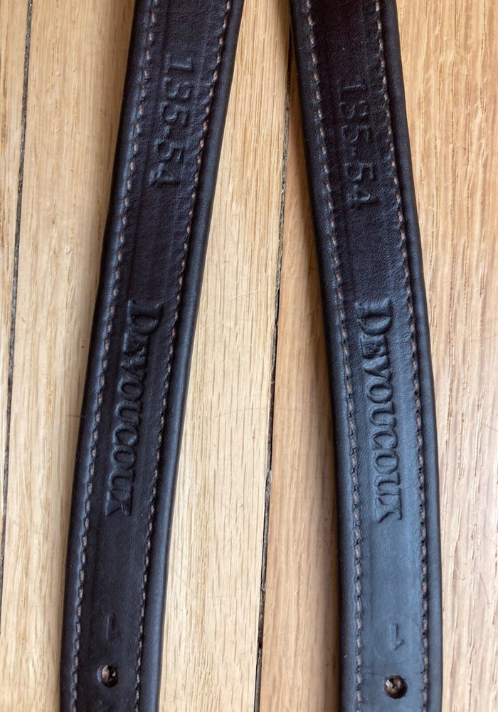 Super Comfy 17" Devoucoux Lab saddle with stirrup leathers