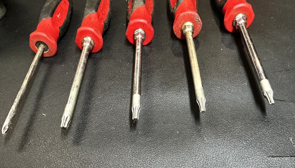 SNAP ON SGTX40B 4-Pc TORX® Instinct® Mini-Tip Screwdriver Set + Mini Philips
