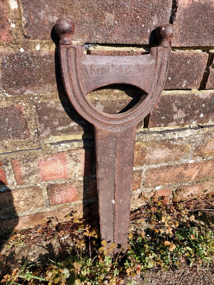 A Kenrick & Sons - Antique Cast Iron Boot Scraper