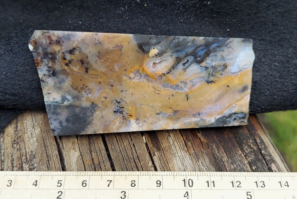 Beautiful Amethyst Sage Chalcedony Three Slabs