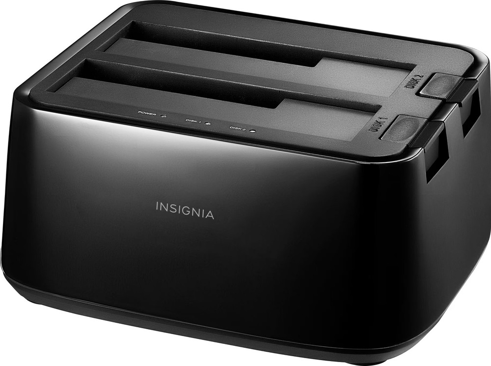 Insignia- 2-Bay HDD docking station