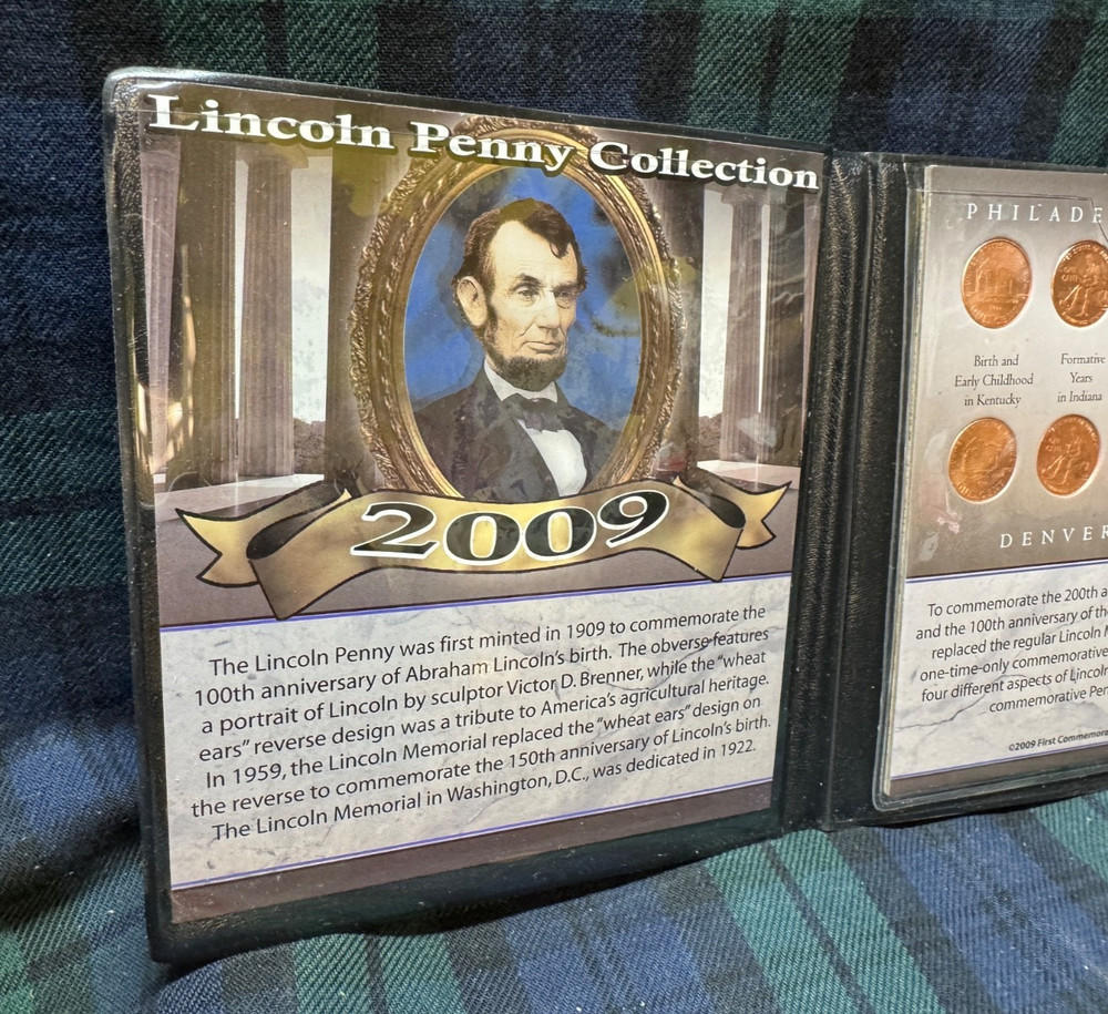 Lincoln Penny Collection 2009 First Commemorative Mint Inc.