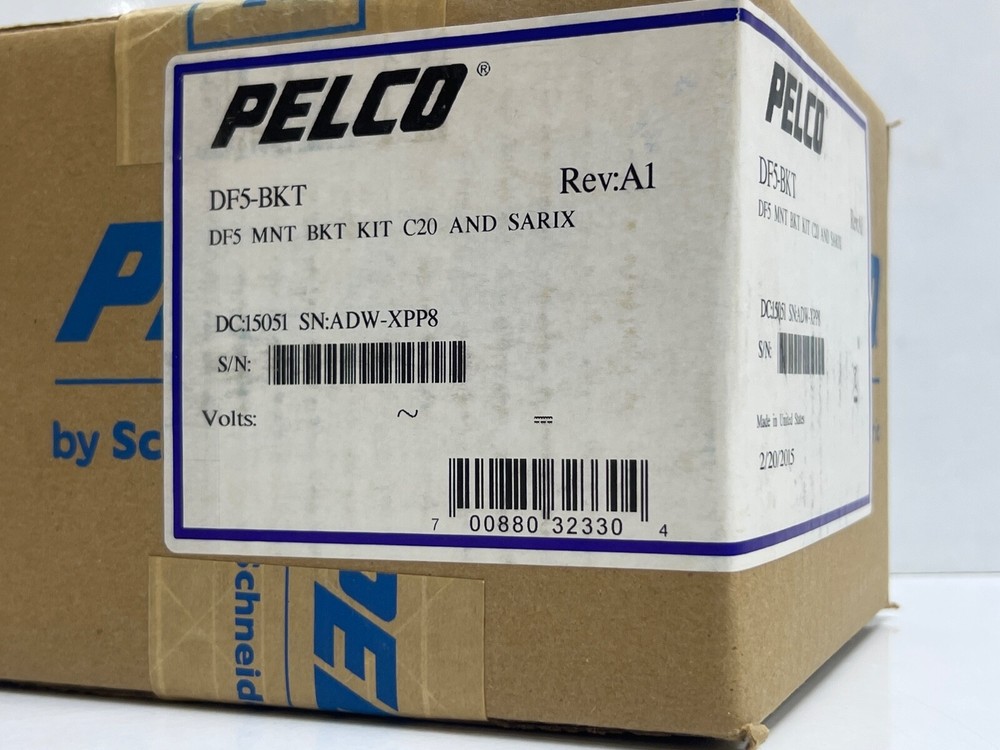 PELCO DF5-BKT DF5 MNT BKT KIT C20 AND SARIX
