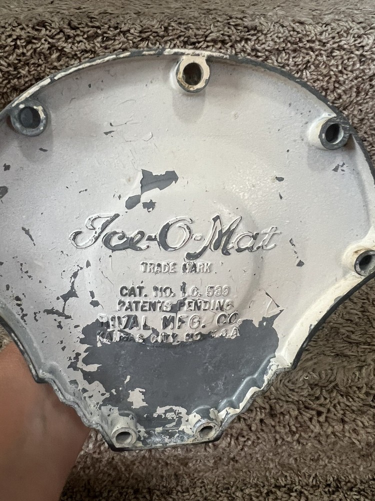 Vintage Rival 'Ice-O-Mat" Hand Crank Ice Crusher