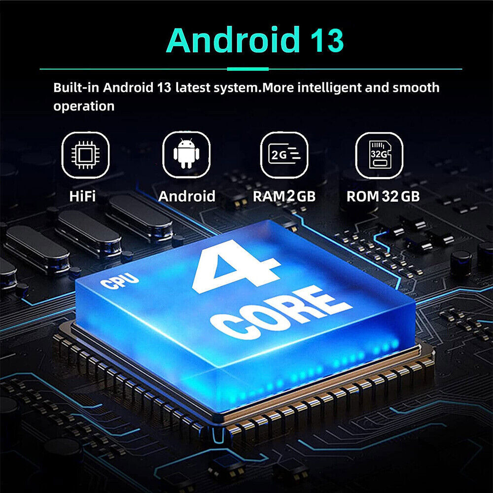 para Jeep Compass 2017-2019 Apple CarPlay Android Auto Android 14 Radio de coche