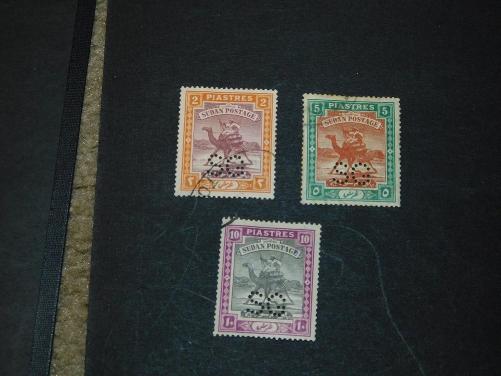 SUDAN, SCOTT# 0A25-0A27, USED