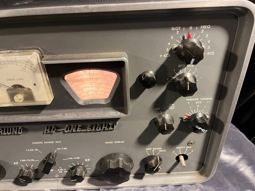 Hammarlund HQ-180 Ham Radio Communications Receiver
