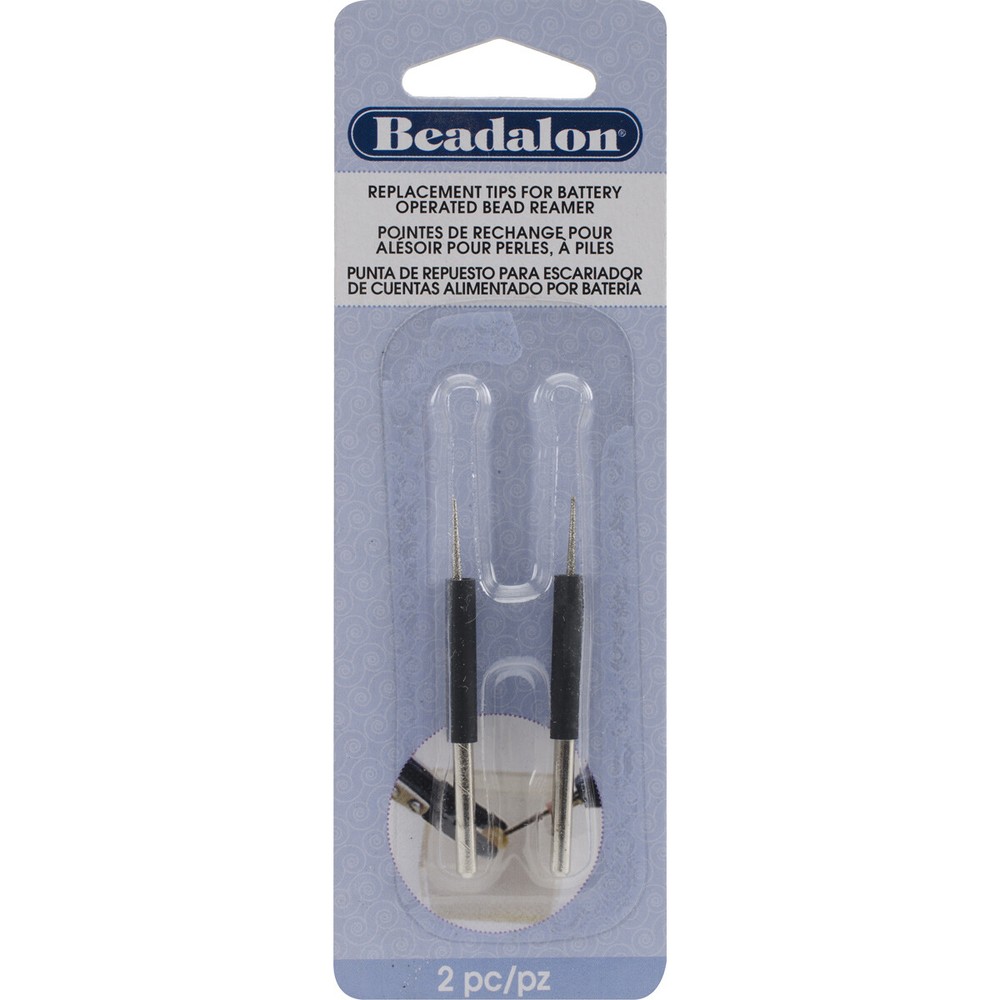 Battery Operated Bead Reamer Replacement Tips 2/Pkg 2"