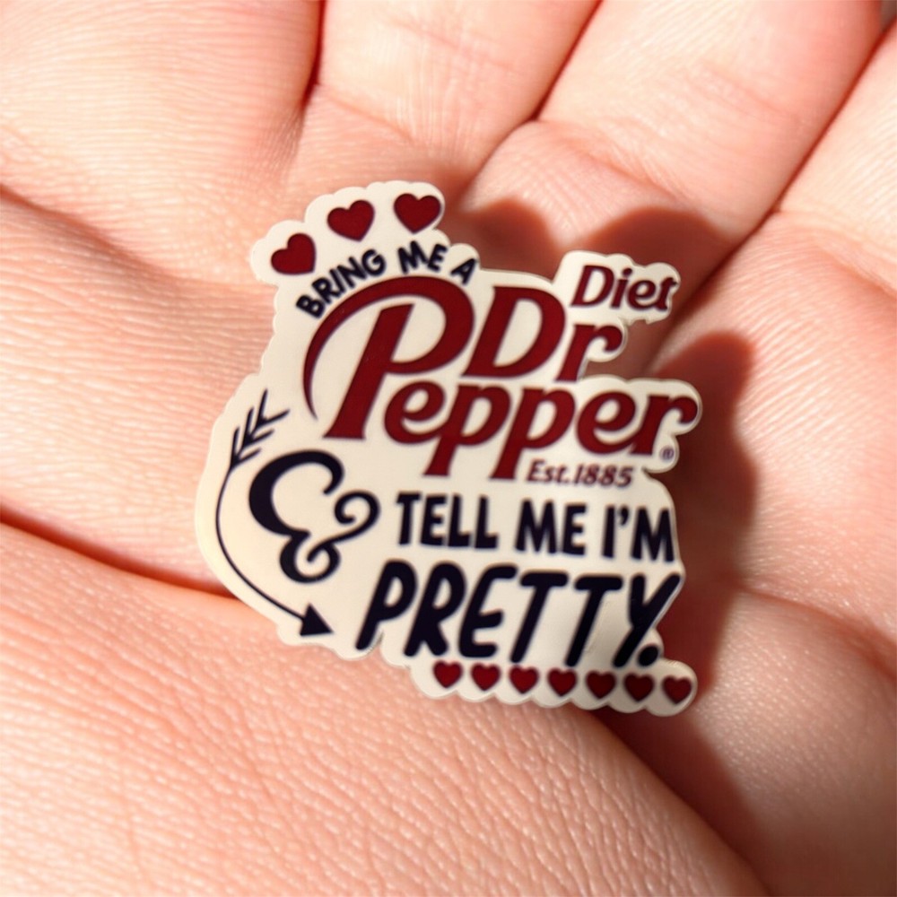 Handmade Dr Pepper Sticker