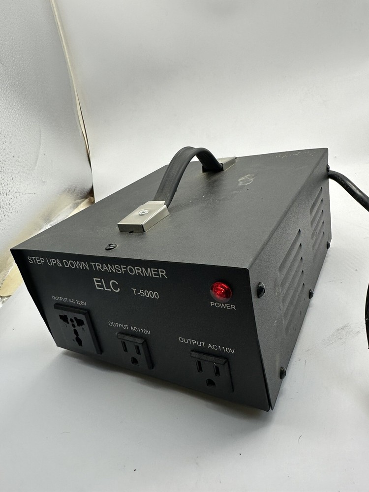 5000W ST-5000 Step Up Step Down Transformer 110V to 220V
