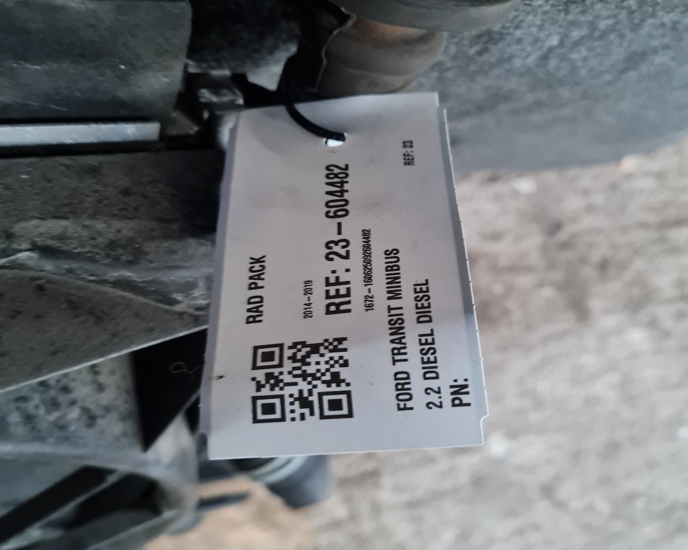 Ford Transit 2014-2019 Rad Pack 2.2 DIESEL MANUAL
