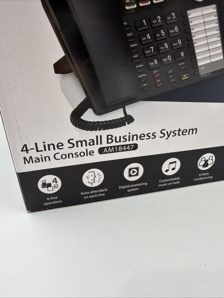 VTech AM18447 Business Office Phone System Main Console