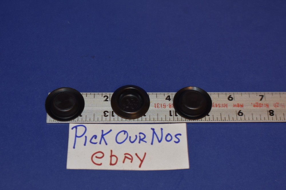 25 Plastic Plug Buttons Fits Hole Size 7/8" Universal Application