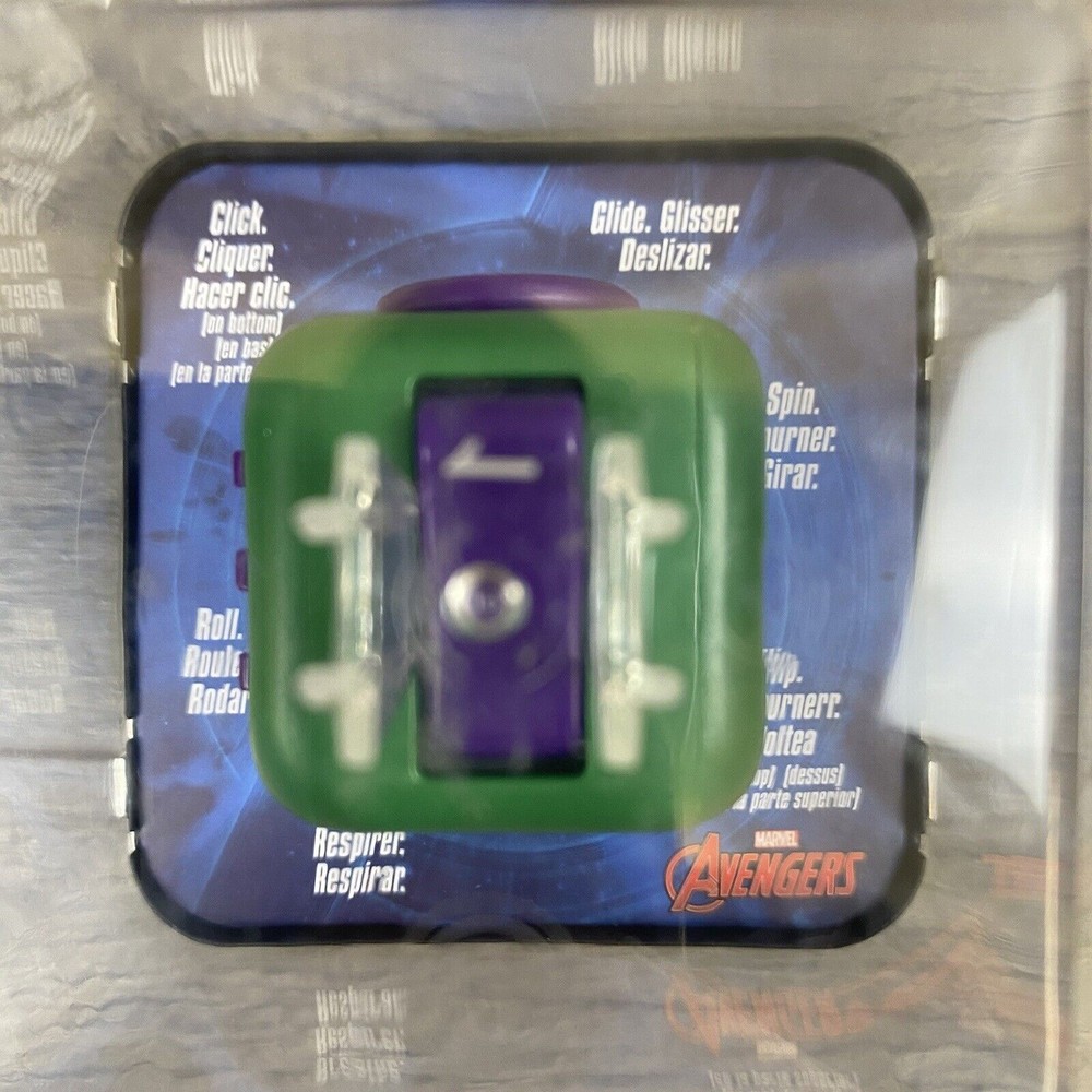 Zuru Marvel HULK Avengers Fidget Cube Antsy Labs Sensory