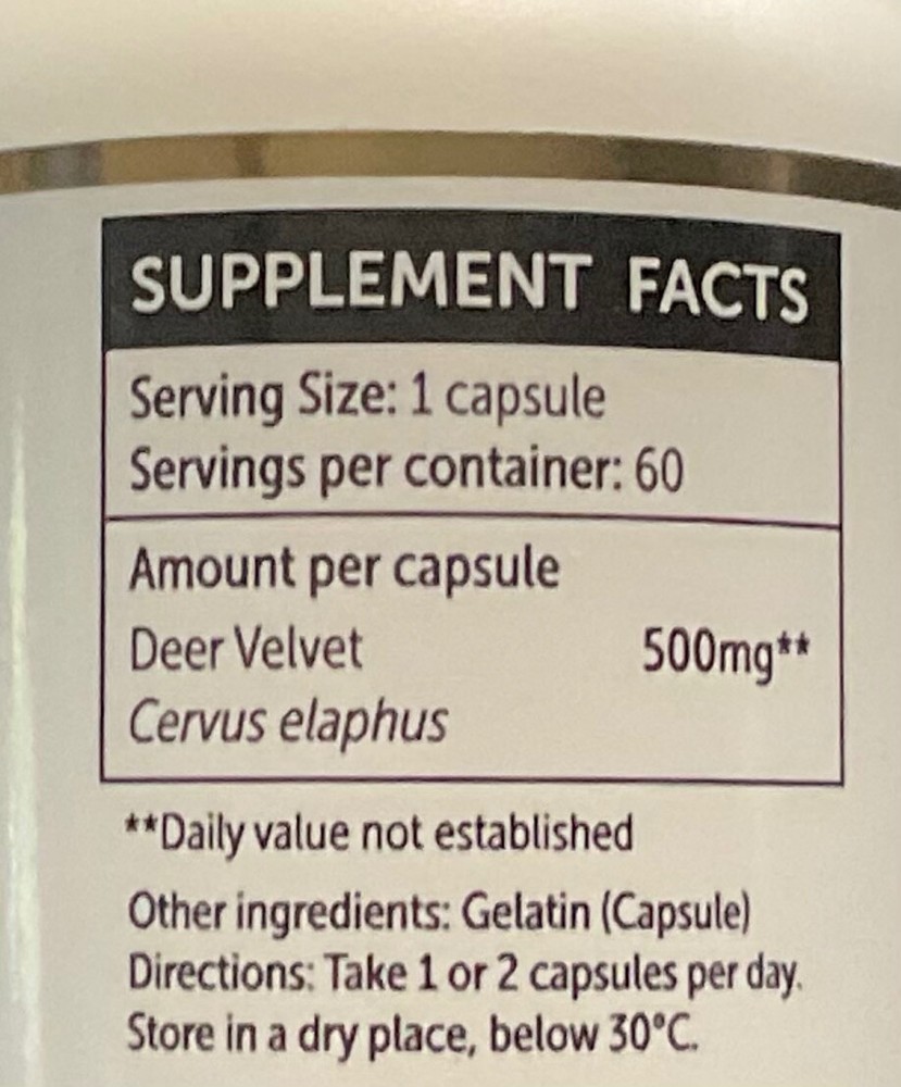 Mountain Red Deer Velvet