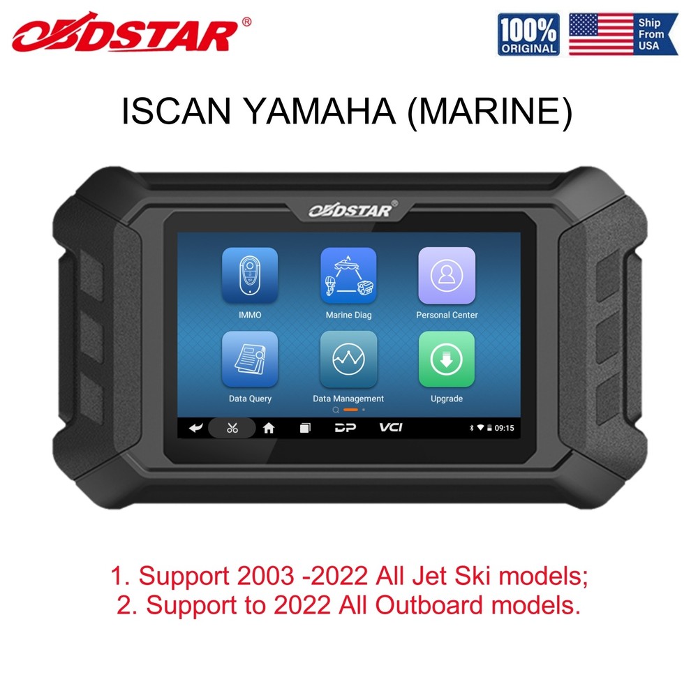 OBDSTAR ISCAN for YAMAHA Outboard & Jet Ski Diagnostic Tool Code Reader Scanner