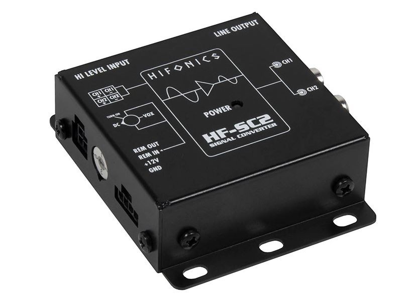 Hifonics HF-SC2 - 2-Channel "High/Low Level" Converter
