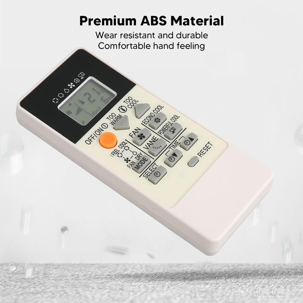 RU18A Remote Control Replacement Sensitive Buttons Small Air Conditioner