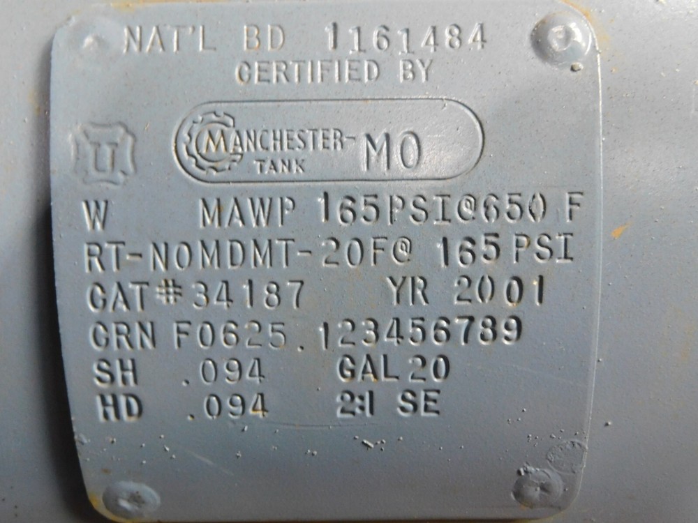 General Air Compressor. Model 0L675100ACT