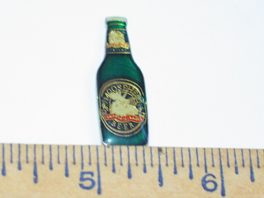 Moosehead Beer Bottle Pin _ Vintage lapel Pin