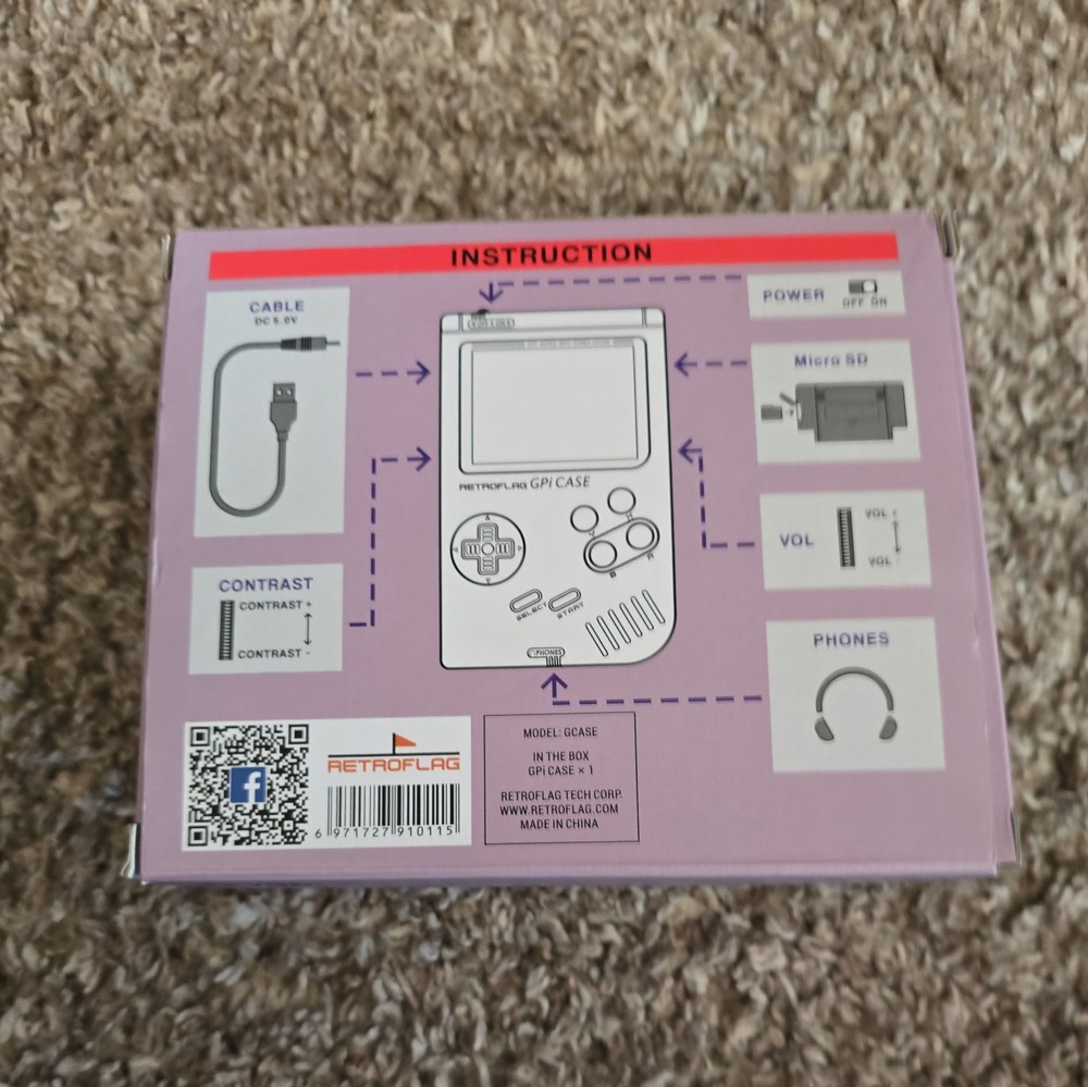 Retroflag GPI Case for Raspberry Pi Zero