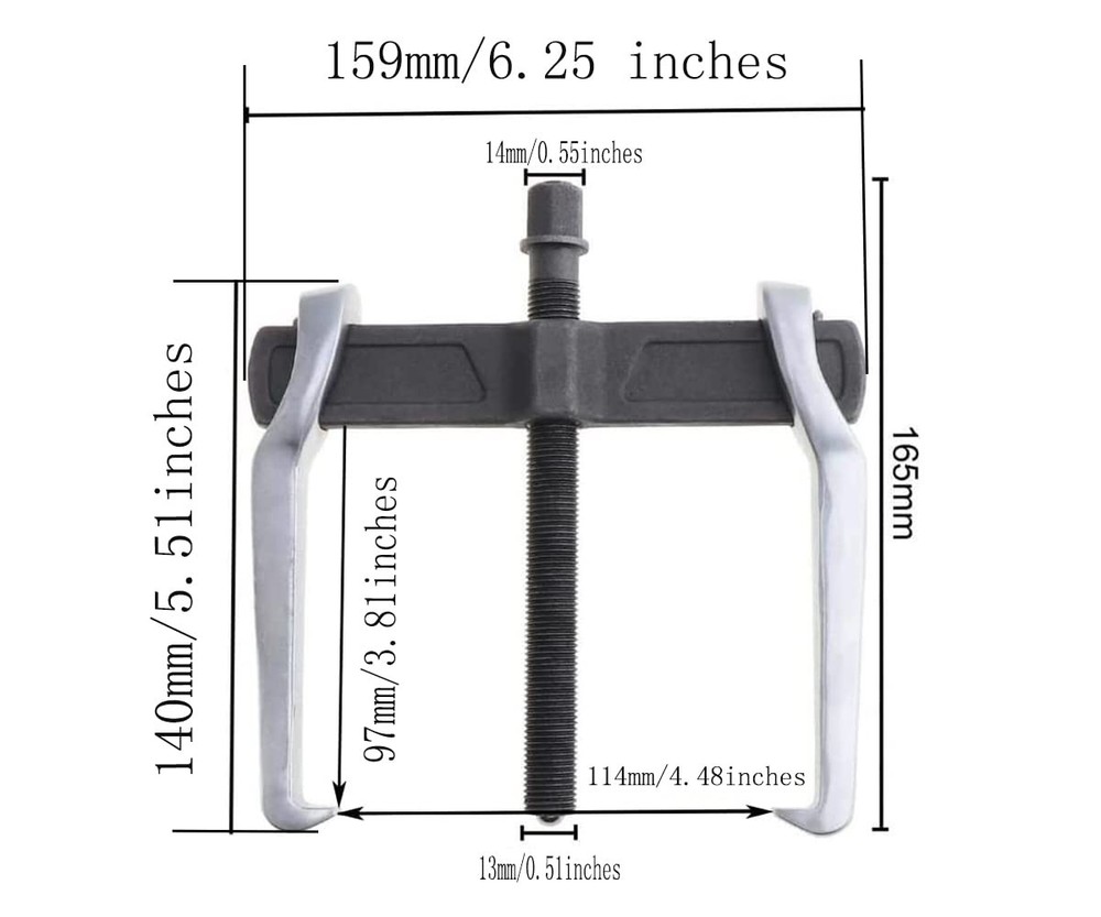 MANNIFEN CR-V Single Hook Two Claws Puller Separate Lifting Device.TAO+ Store...