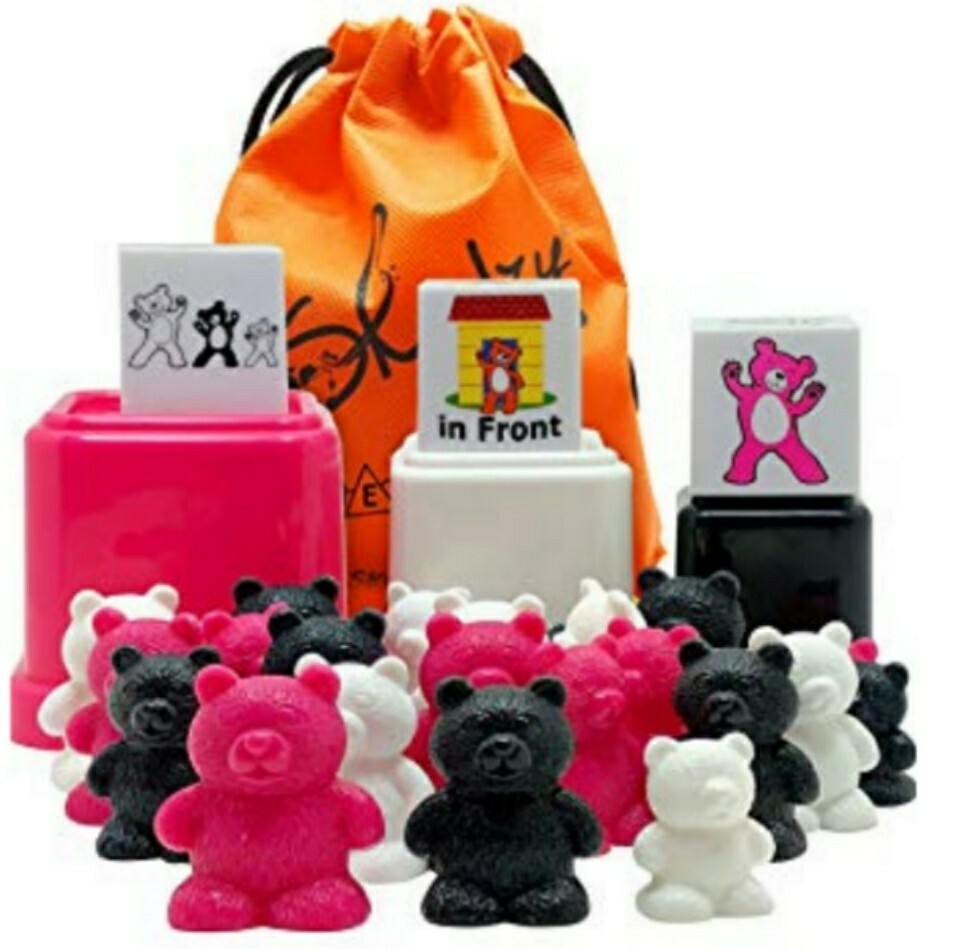 Skoolzy Preschool Learning Toys – Size Matching Counting Bears Cups,...