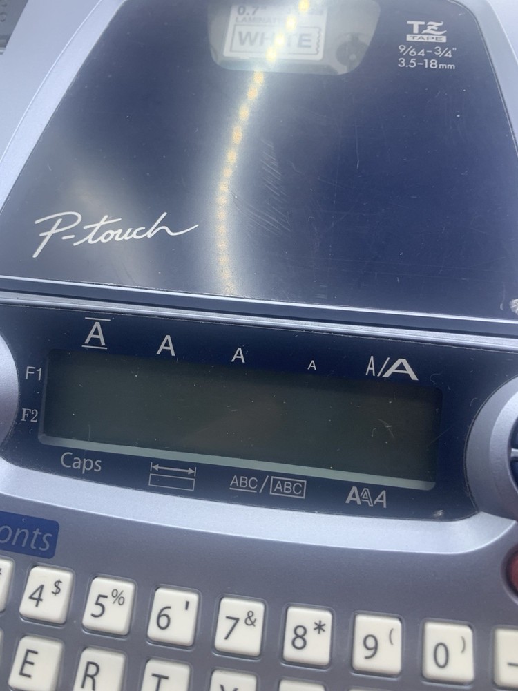 Brother PT-1880 P-Touch Label Maker Tested BC