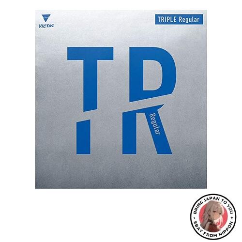 New VICTAS Table Tennis Rubber TRIPLE Regular Triple Regular Back Soft Strong