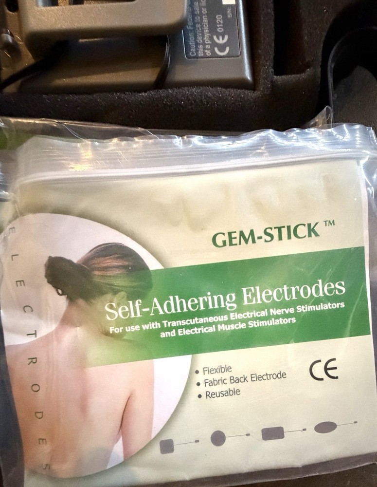Transcutaneous Electrical Nerve Muscle Stimulator - Self Adhering Electrodes