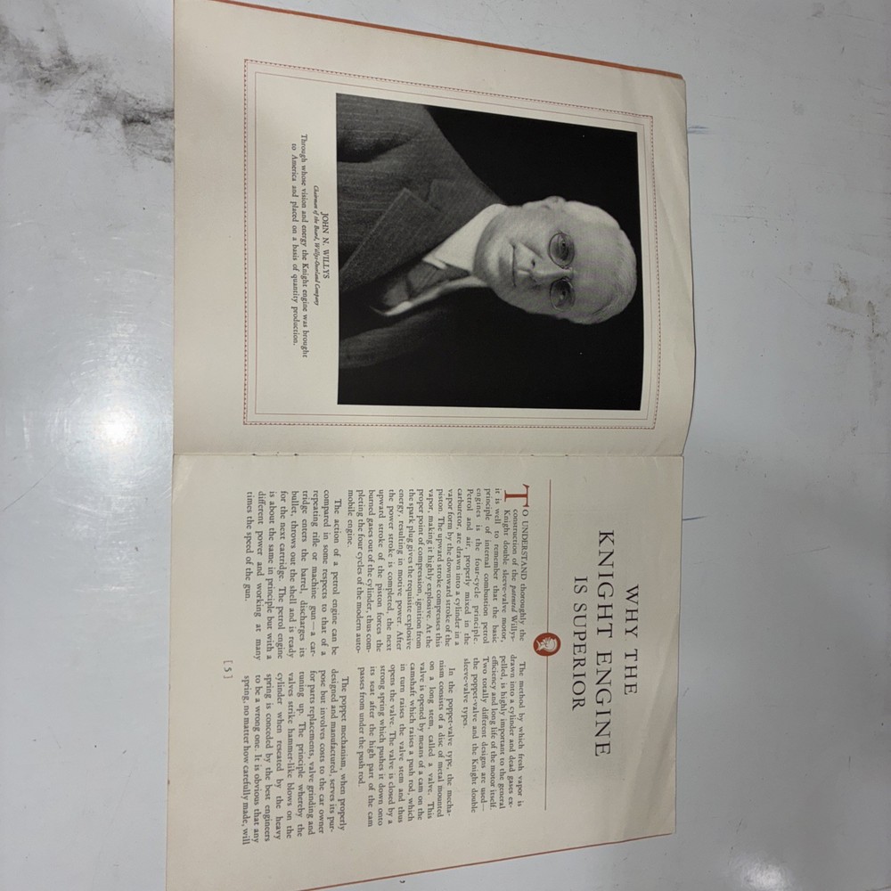 1930 Willy’s Book