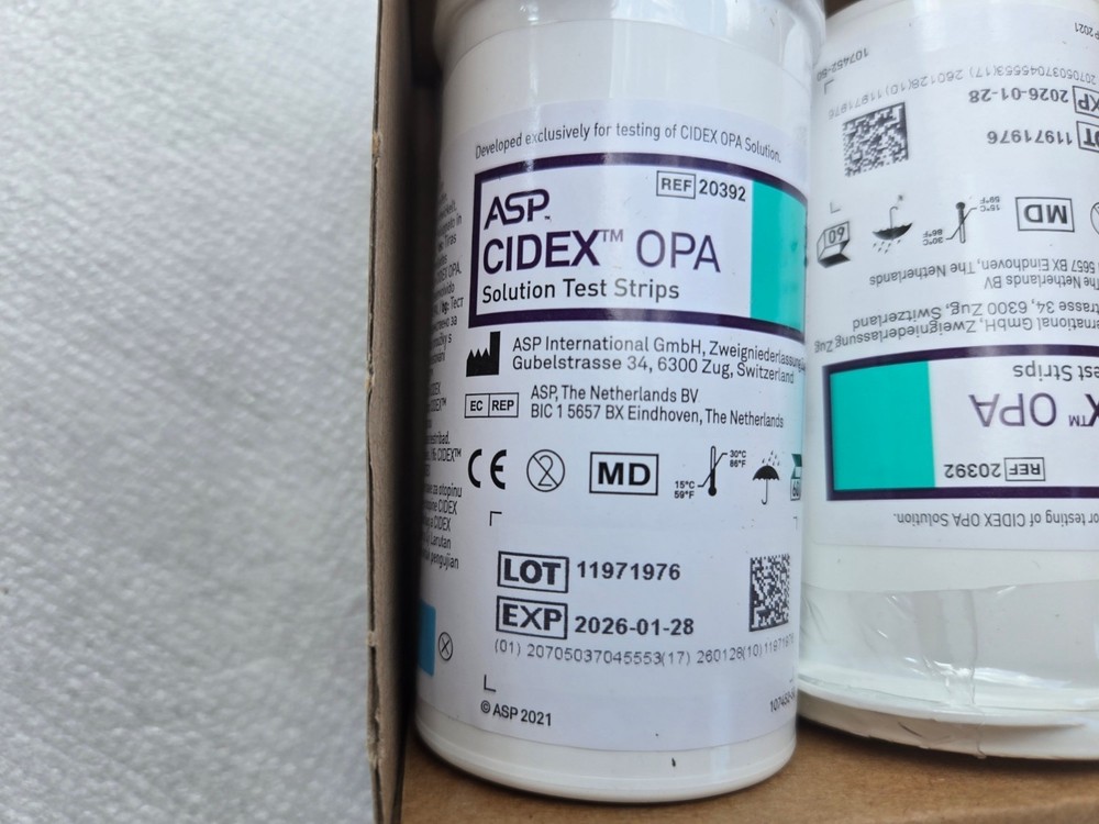 ASP CIDEX OPA 20392 Disinfected Solution Test 2x60 - 2 bottles